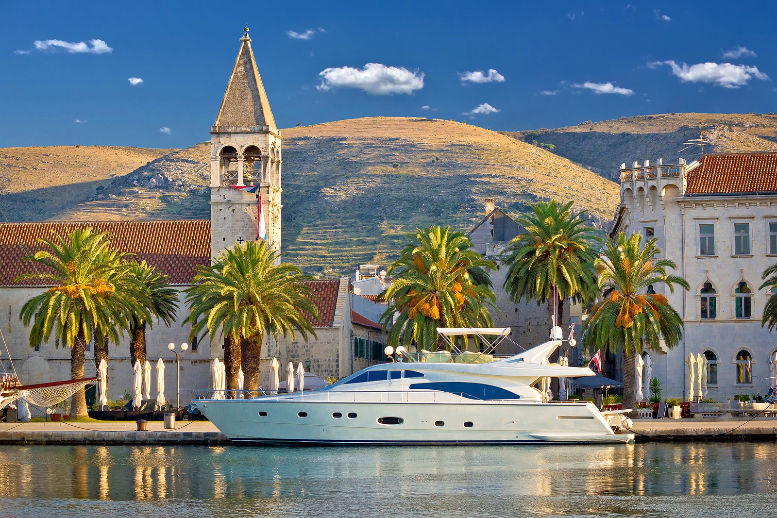 croatian history and culture yacht in trogira