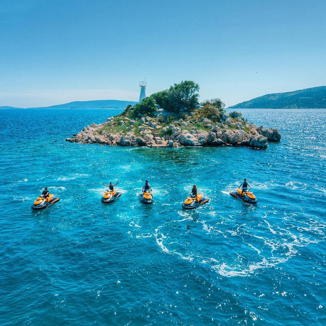 jet ski safari in trogir, croatia