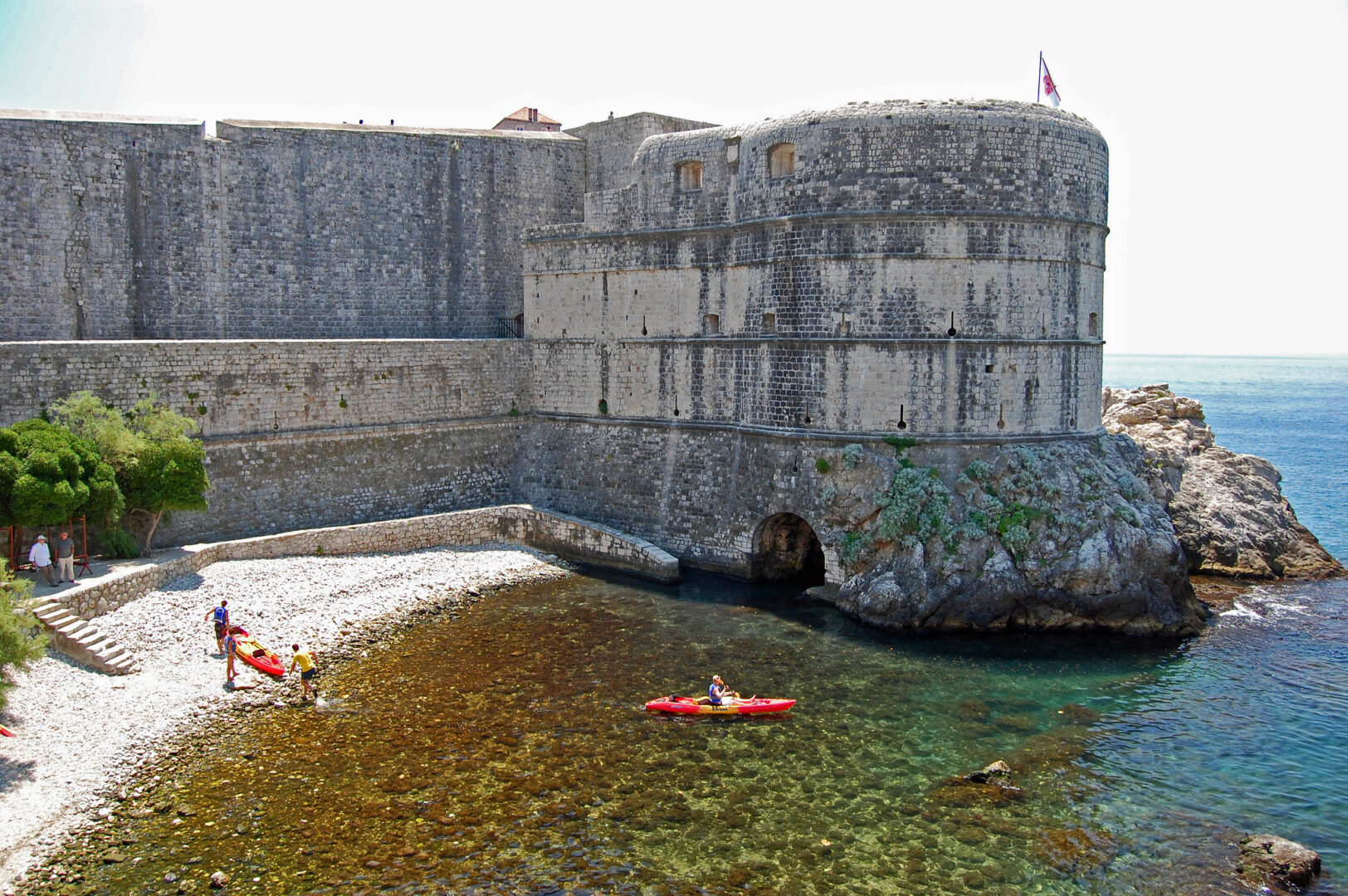 kayaking in croatia in dubrovnik