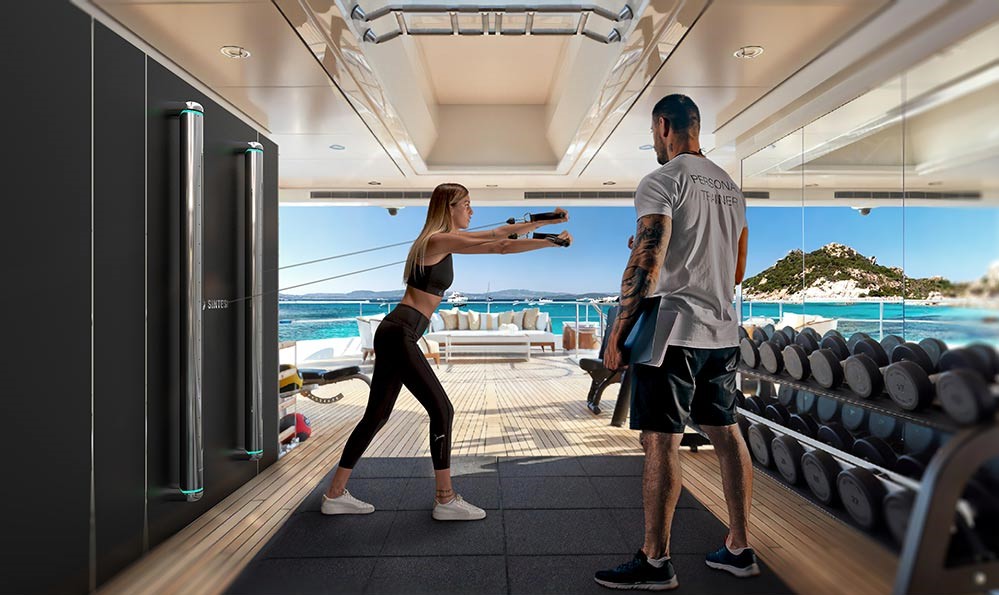 yacht gym personal trainer