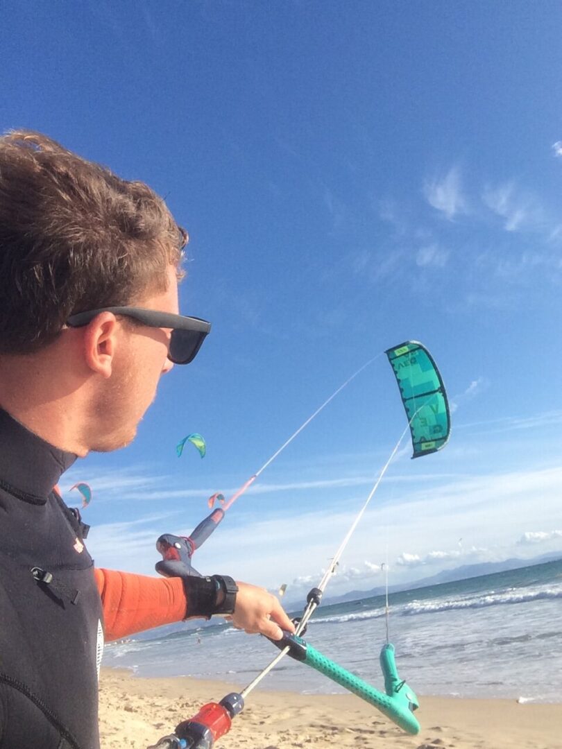 kitesurf instructor