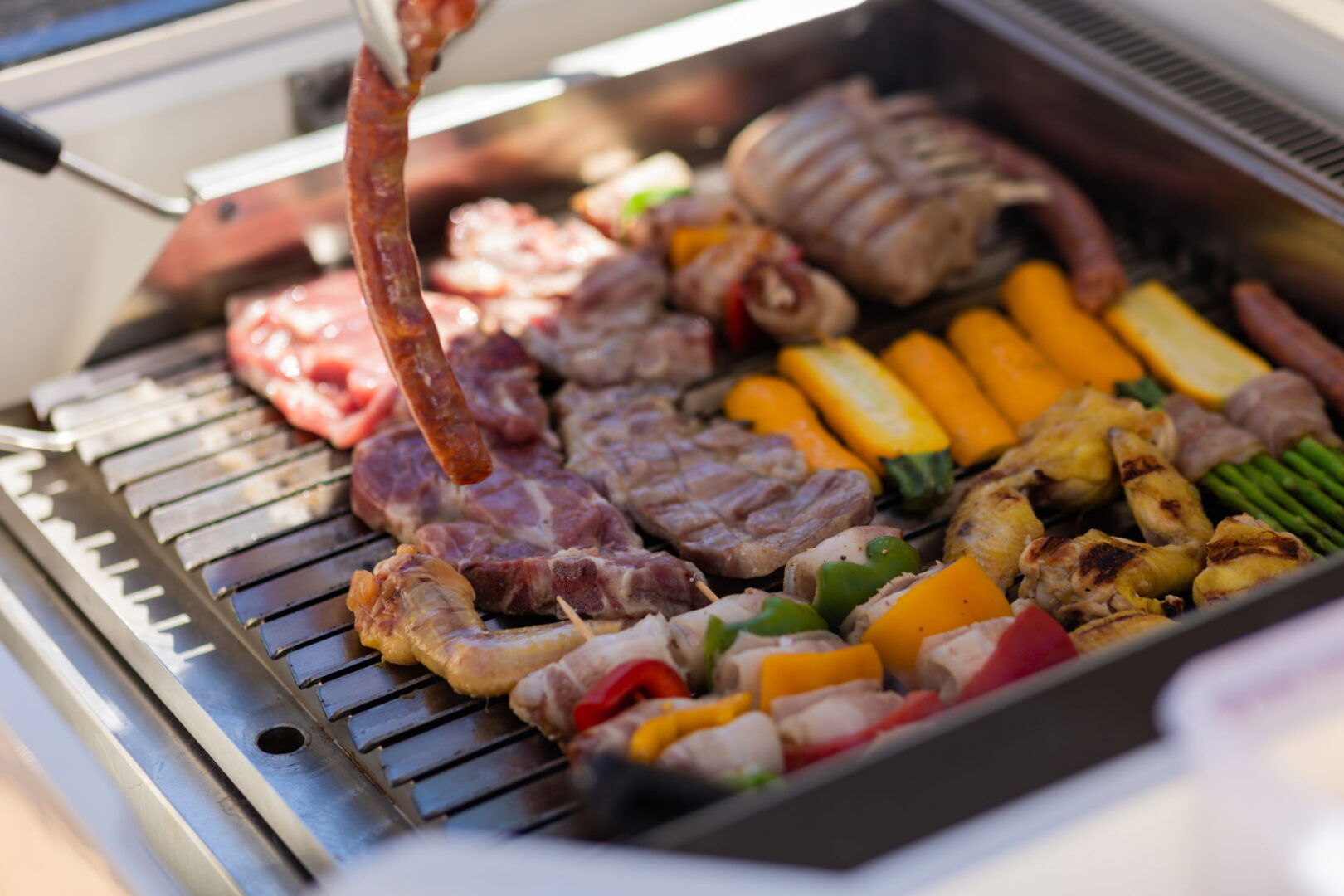 BBQ on a yacht