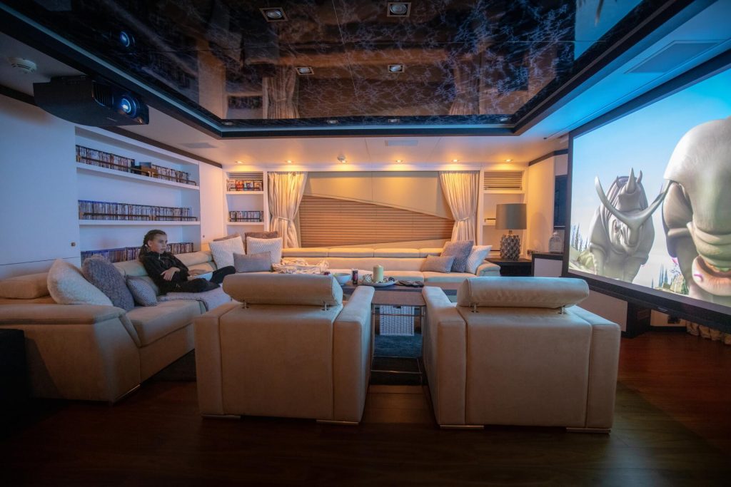 africa I yacht charter cinema