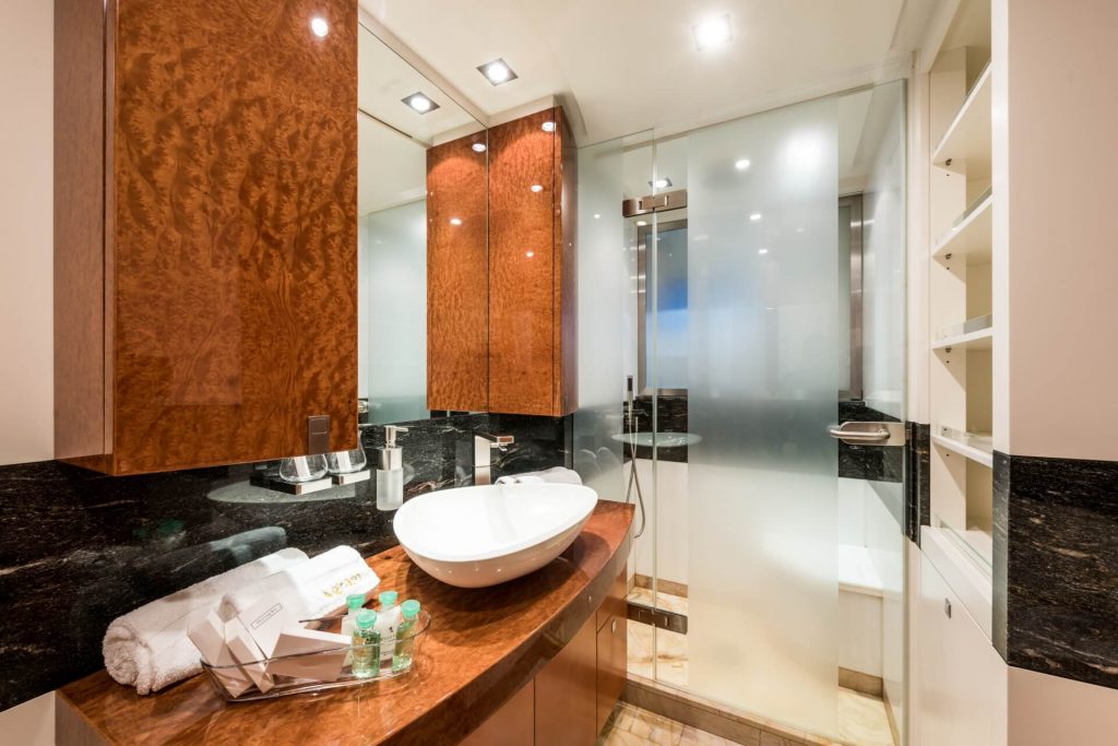 agram yacht charter vip cabin ensuite bathroom