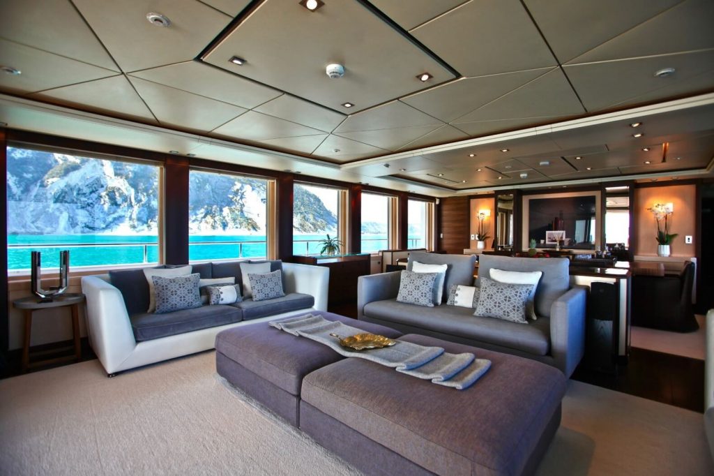 alalya yacht charter main saloon