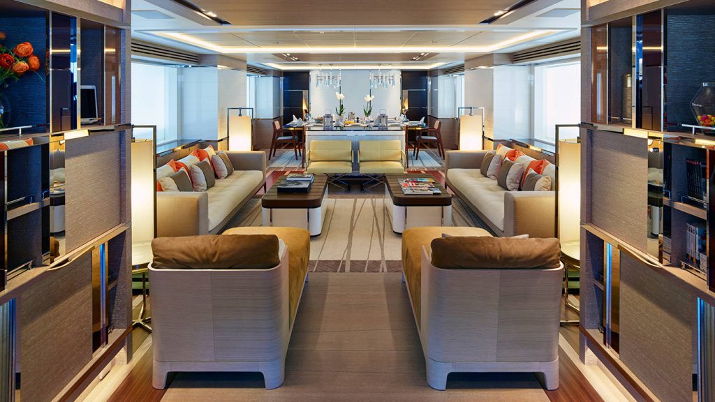 asya yacht charter main salon