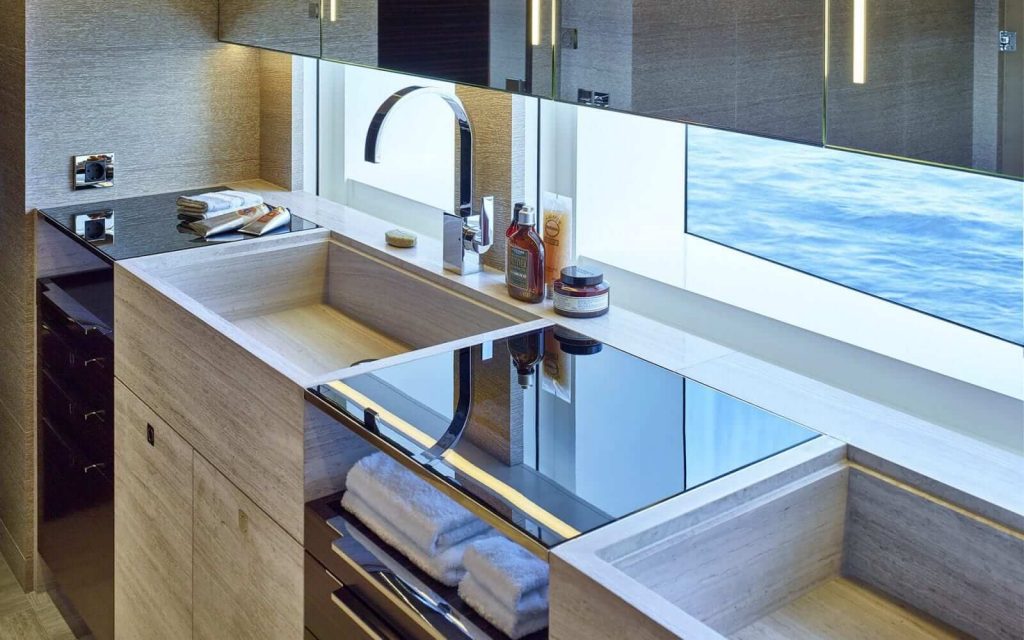 asya yacht charter bathroom