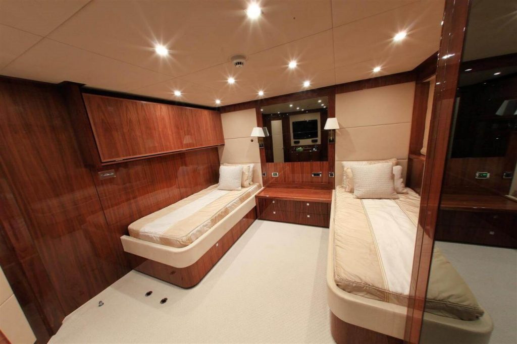 katariina i yacht charter twin cabin view