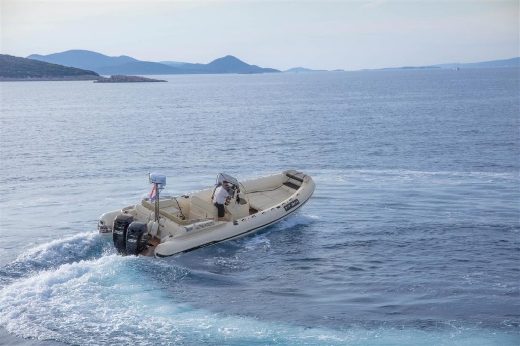 ena yacht charter tender cruising