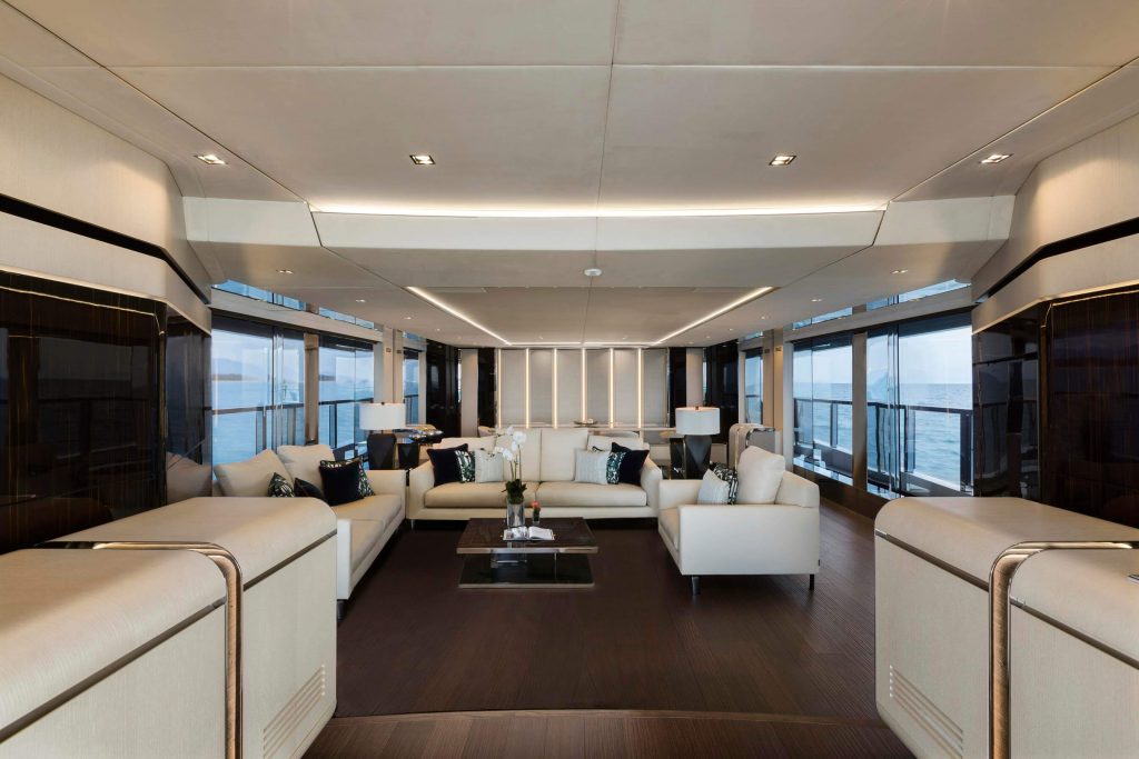 sanctuary yacht charter main salon view