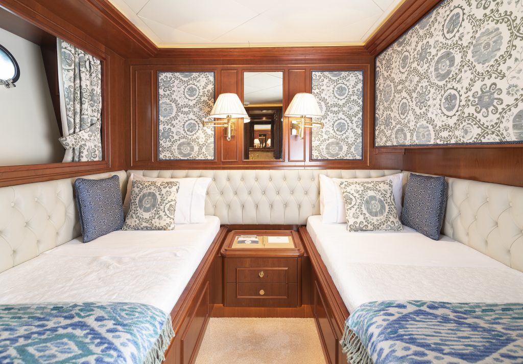 imagine yacht twin cabin single beds