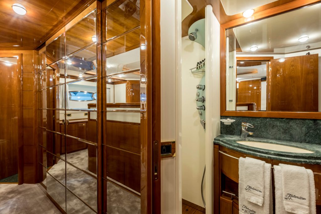 Miss katariina yacht charter master ensuite