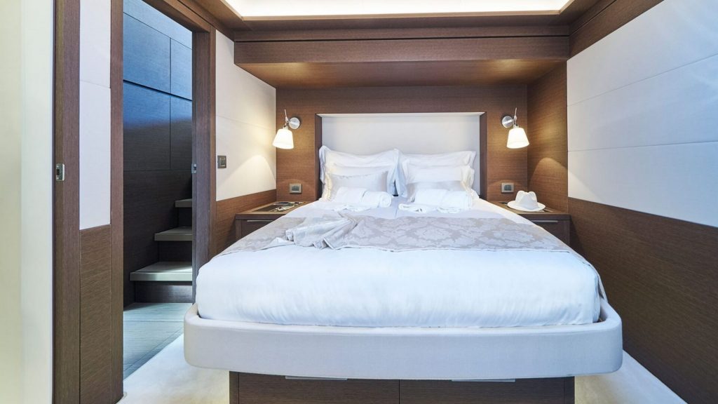 adriatic dragon catamaran yacht bedroom view