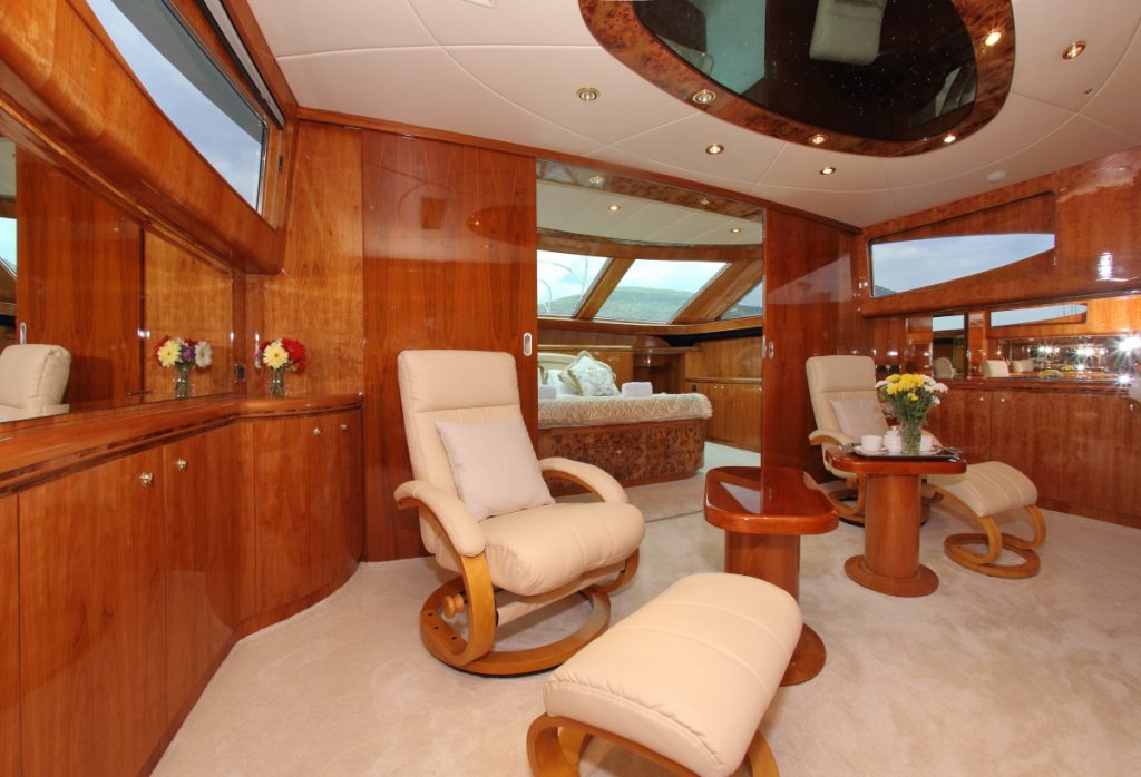 lady marcelle yacht charter lounge are