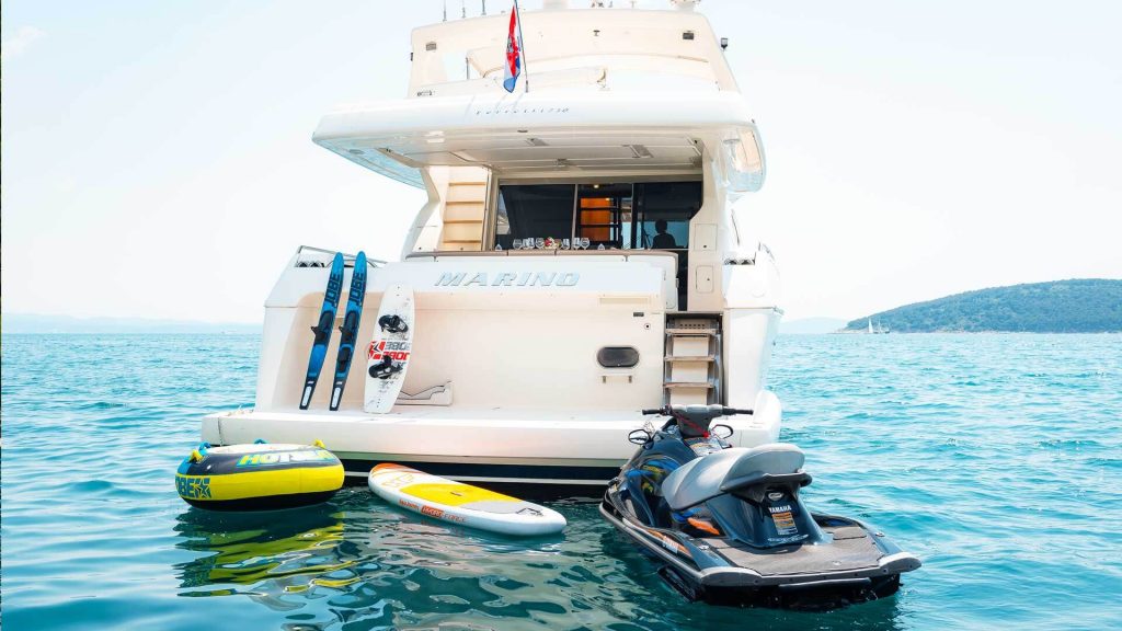 marino yacht charter stern view