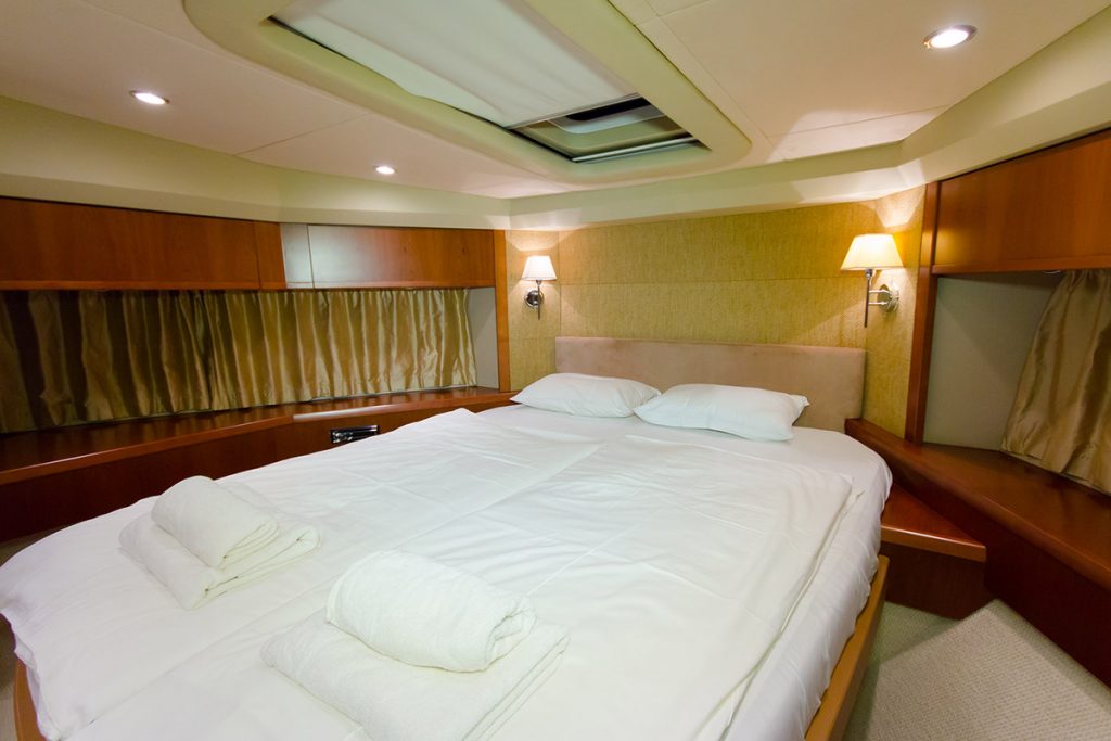 pamango yacht charter vip cabin view