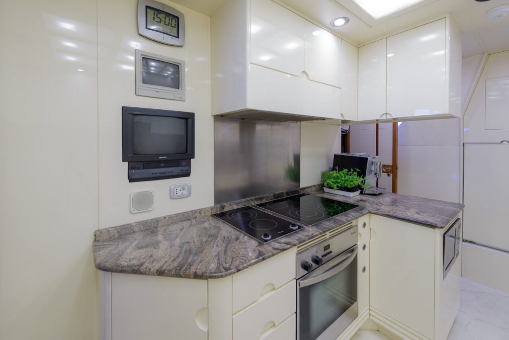 novela yacht charter galley