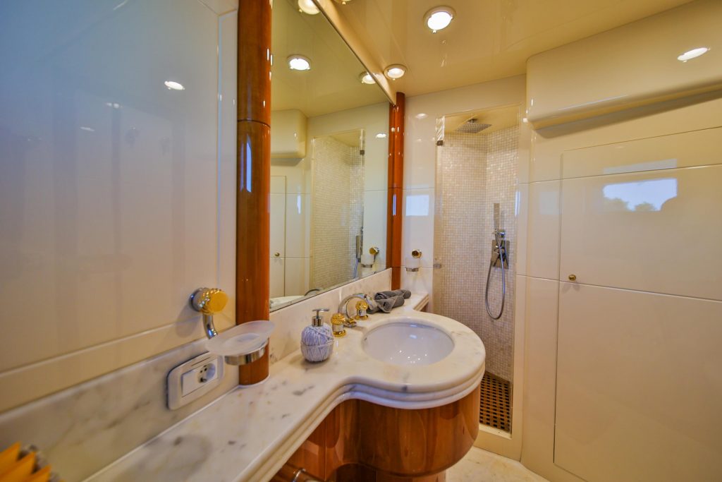 Novela yacht charter twin cabin ensuite view