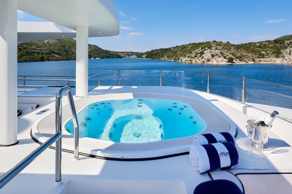 reve d'or yacht charter jacuzzi