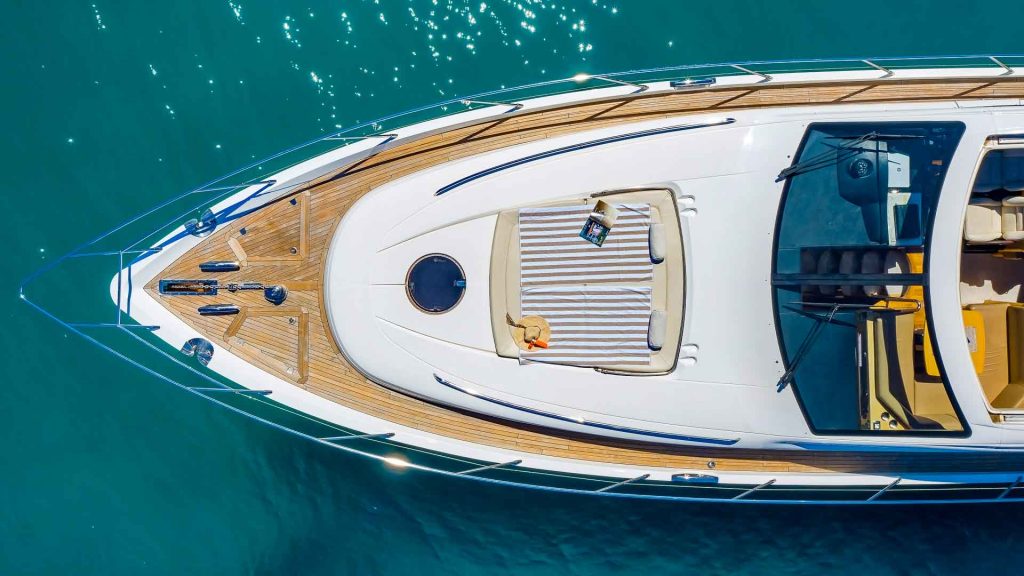 Spice of Life Yacht Charter front deck