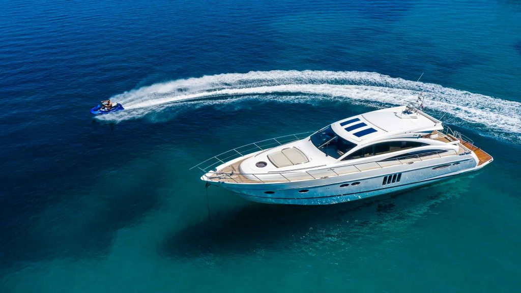 Spice of Life Yacht Charter jet ski around the yacht