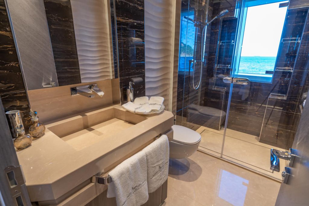 tatiana yacht charter guest cabin ensuite