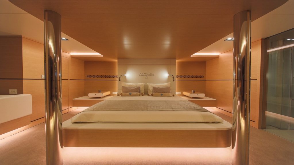 aiaxaia yacht charter master cabin