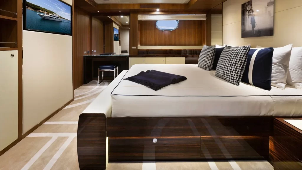 taleya yacht charter double cabin view