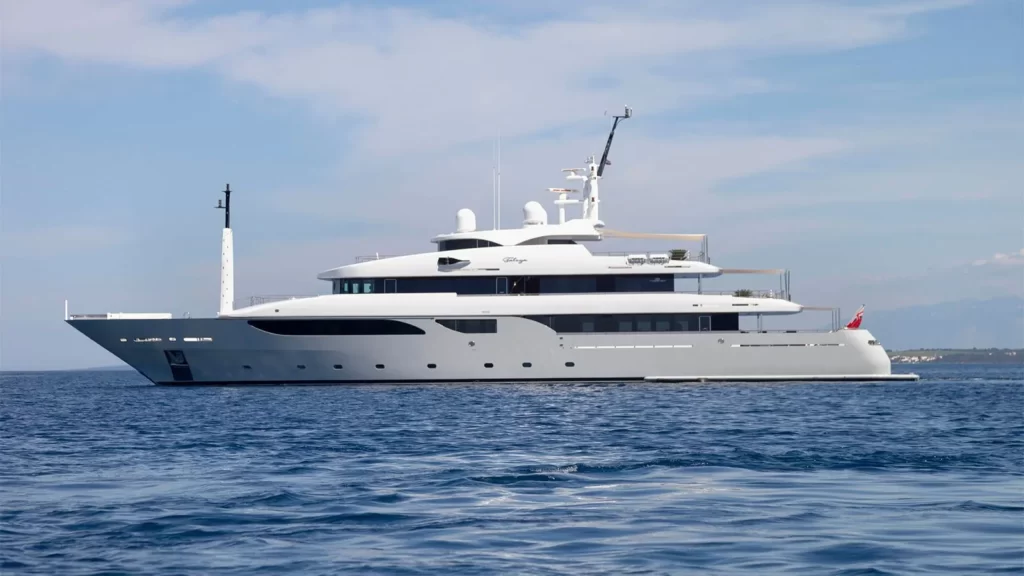 taleya yacht charter port side view