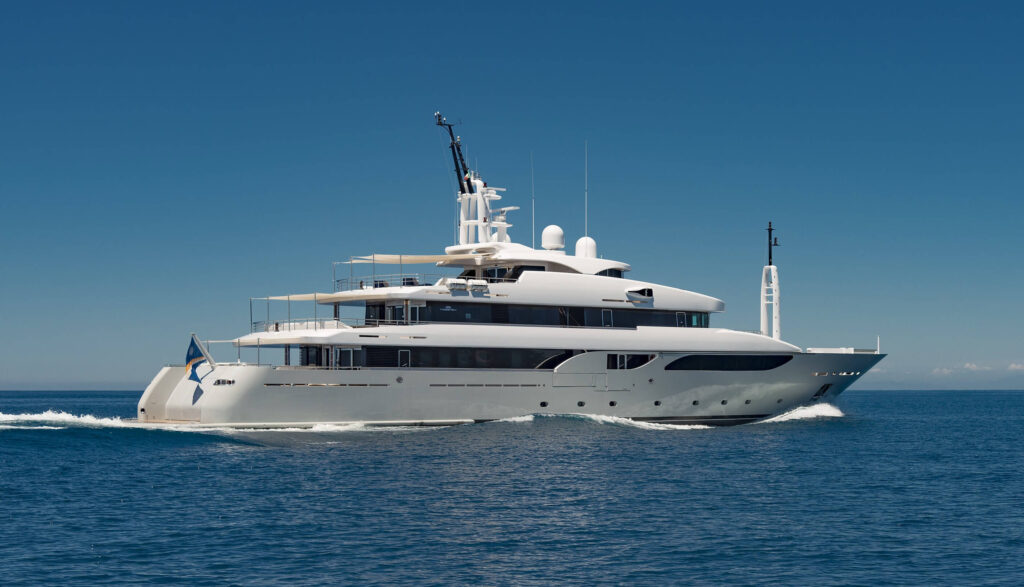 taleya yacht charter side view