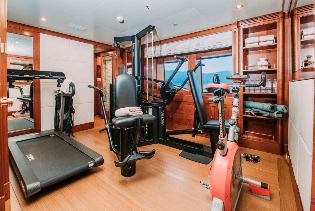 Tirea yacht charter gym