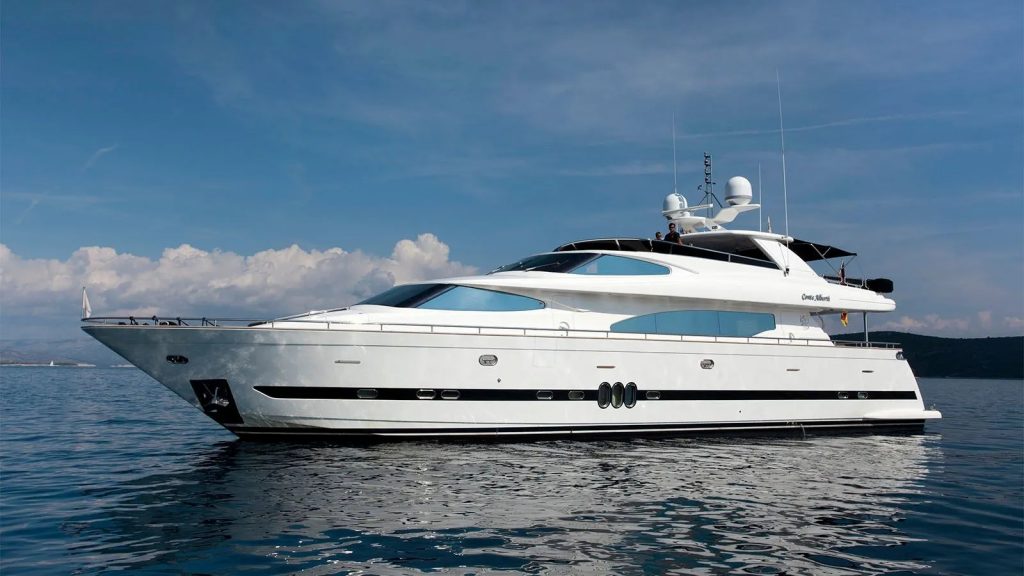 conte alberti yacht charter port side