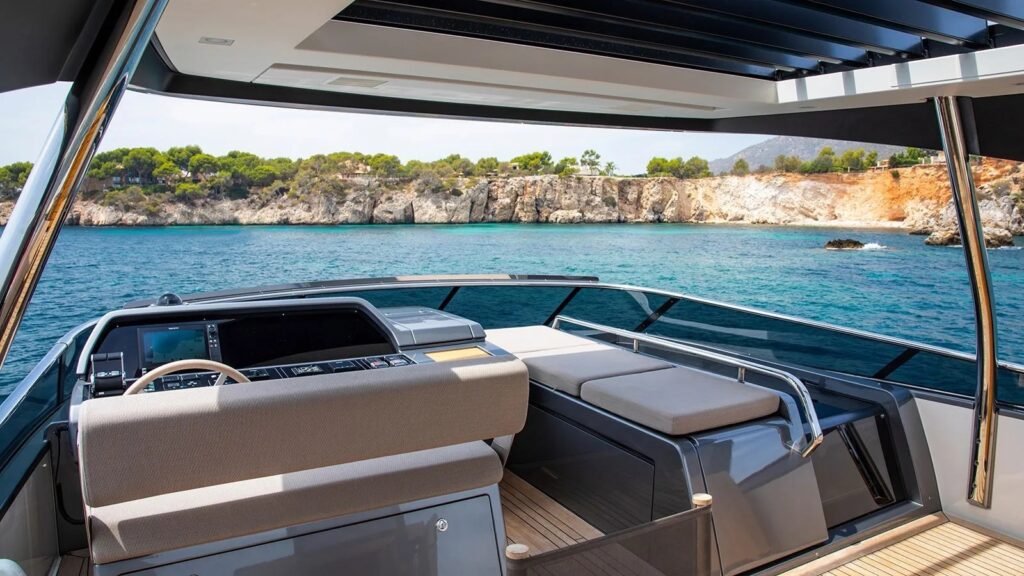 balance yacht charter flybridge front