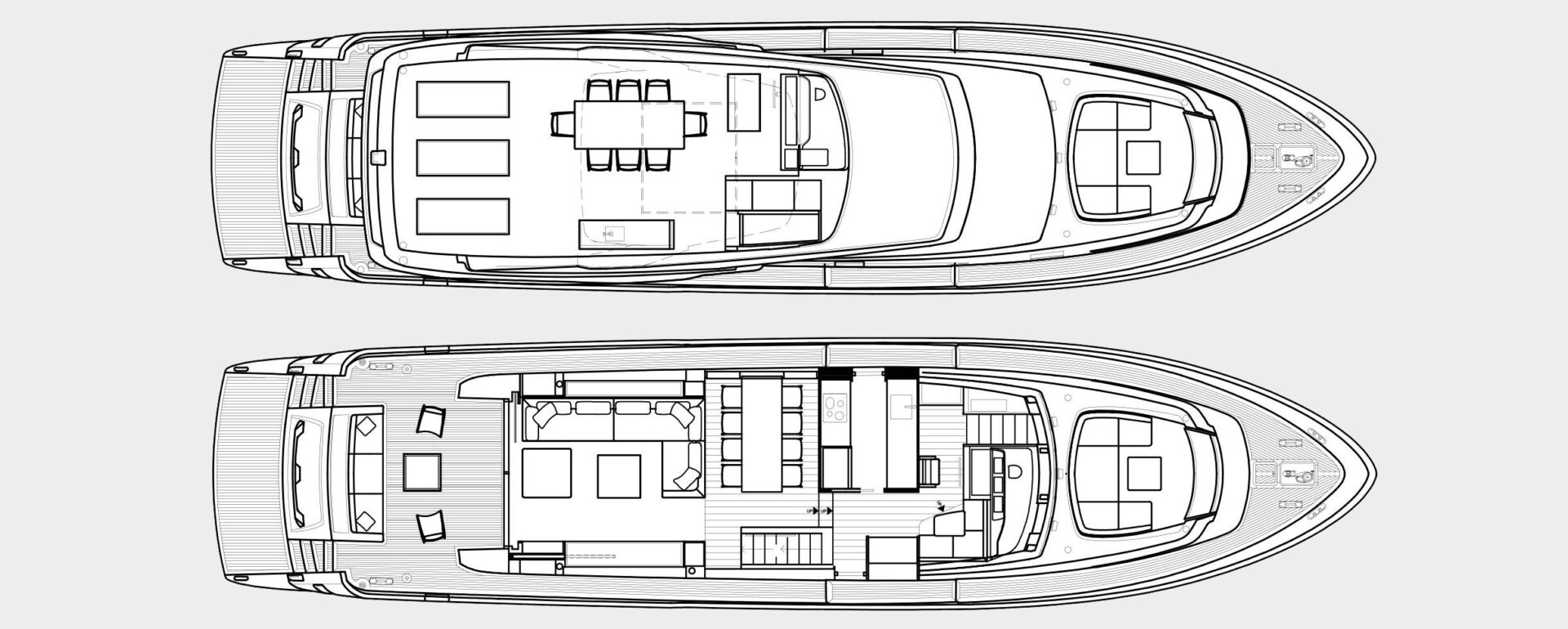 balance yacht charter layout