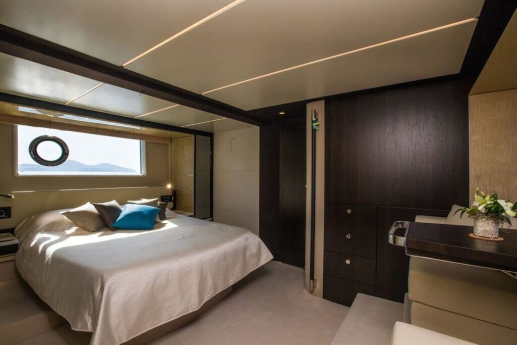 tamara ii yacht charter master suite