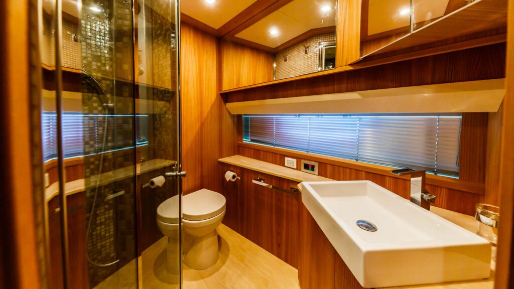 secret life yacht charter master en suite