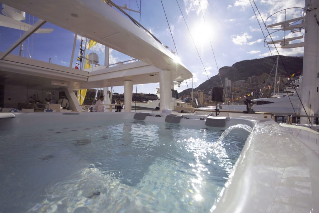 katina yacht charter jacuzzi