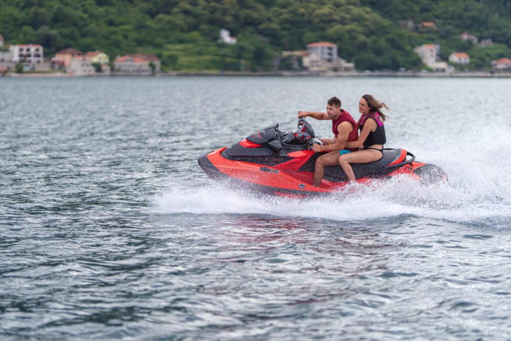 trident yacht charter jet ski riding