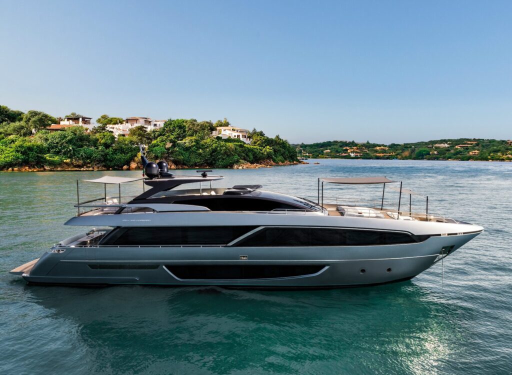 Nikita Yacht Charter side view at anchor